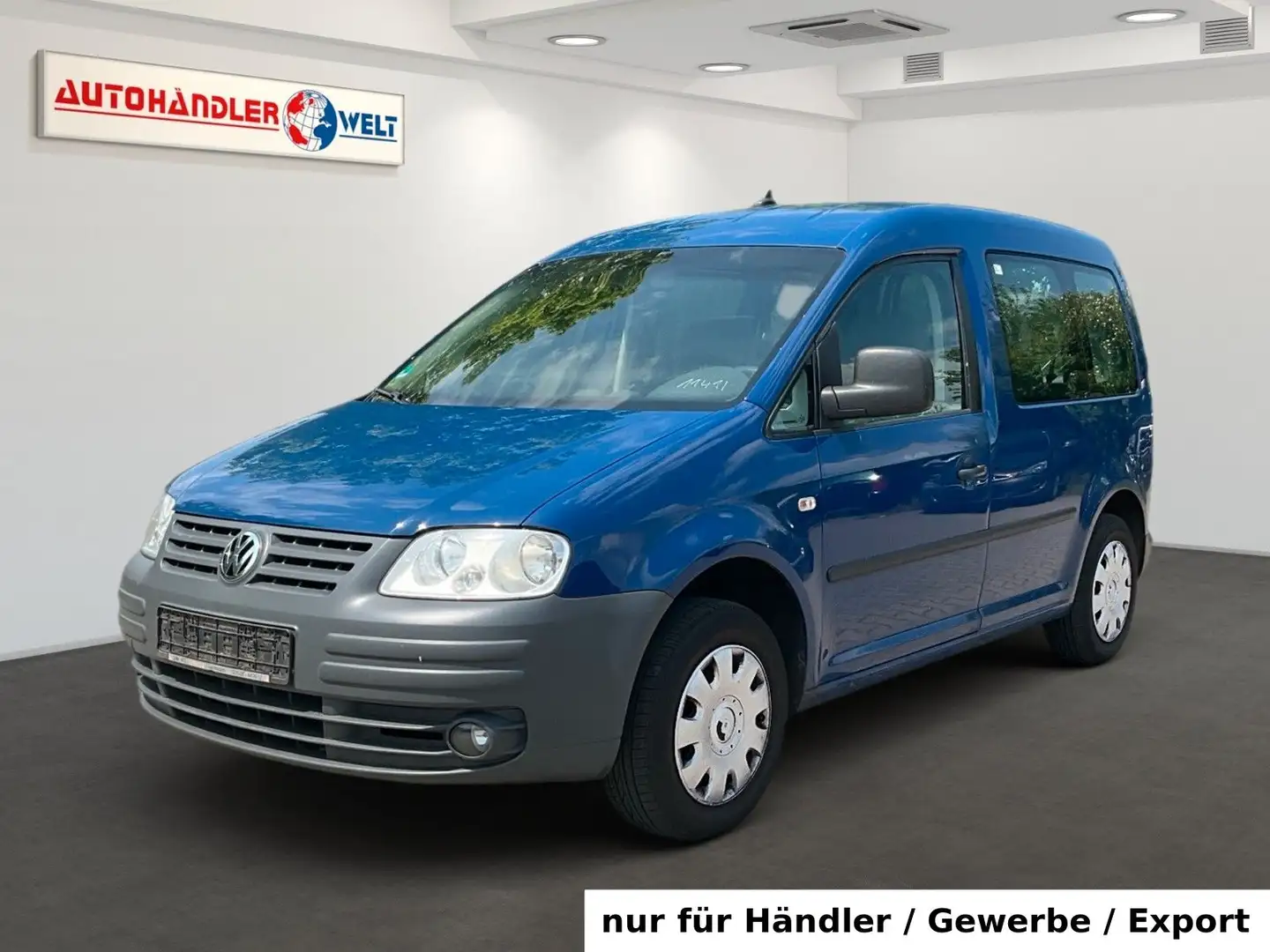 Volkswagen Caddy 2.0 CNG 5-Sitze Klima Albastru - 1