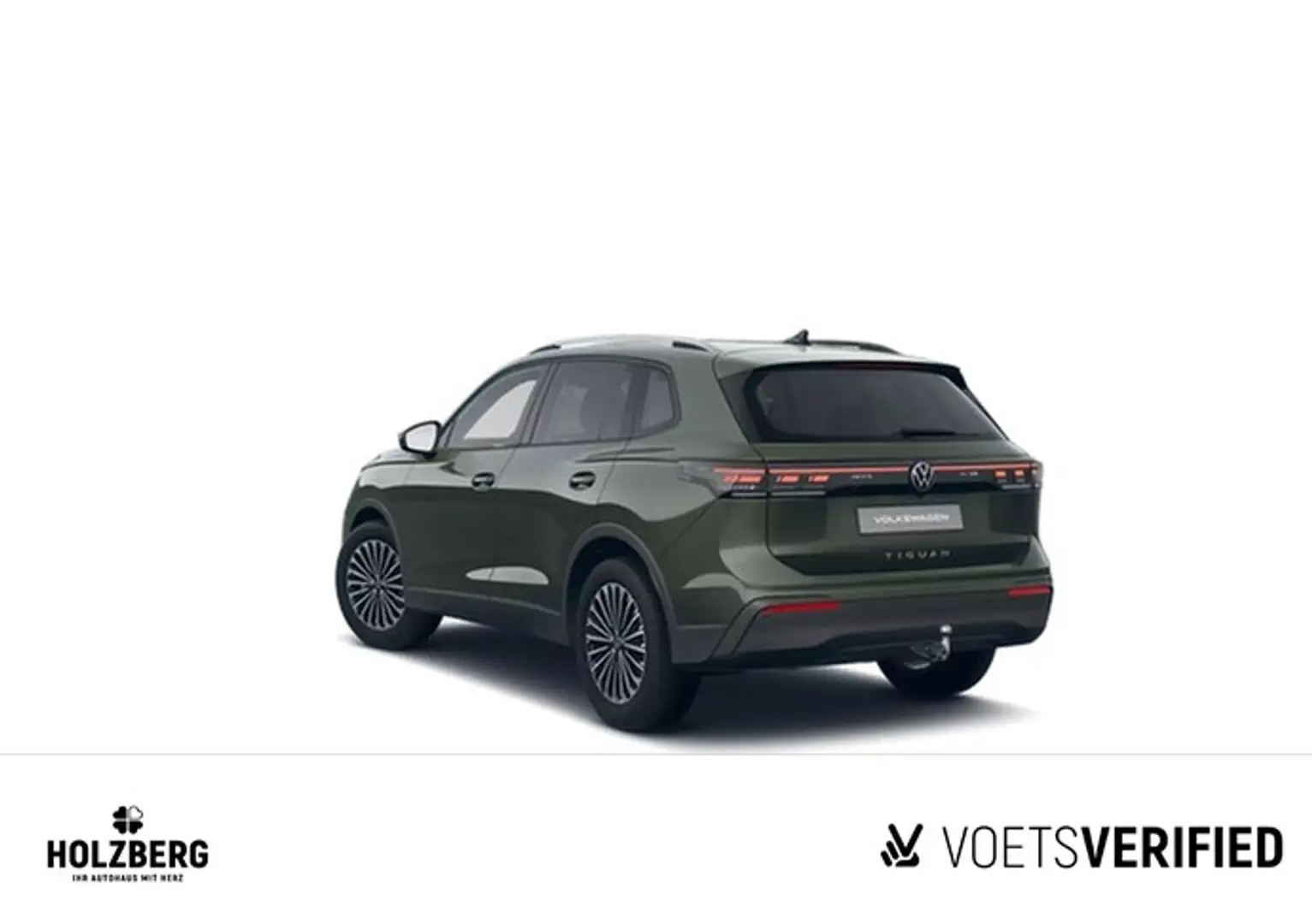 Volkswagen Tiguan Life 2.0 TDI DSG AHK+GJR+LED PLUS+NAVI Grün - 2