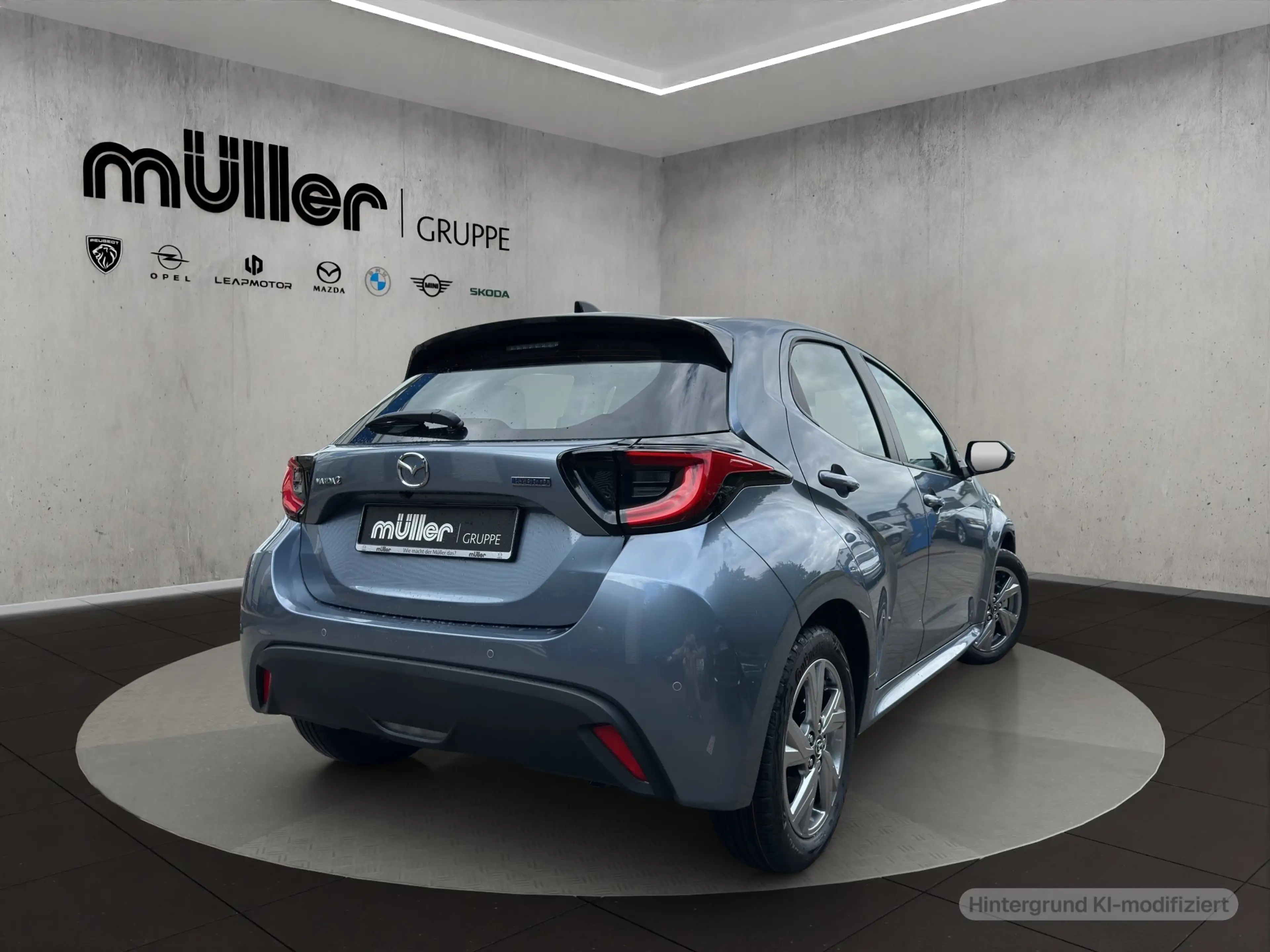 Mazda 2 Hybrid VVT-i 116 PS CVT FWD EXCLUSIVE -Line — photo 2