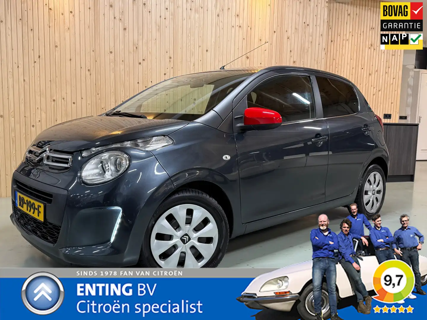 Citroen C1 1.0 e-VTi FEEL EDITION BLUETOOTH NIEUWE BANDEN Grau - 1