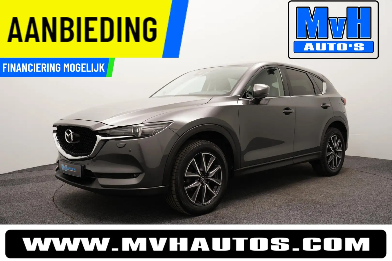 Mazda CX-5 2.0 SkyActiv-G 165 Skylease Luxury|ZEER LUXE!|NAP Gris - 1