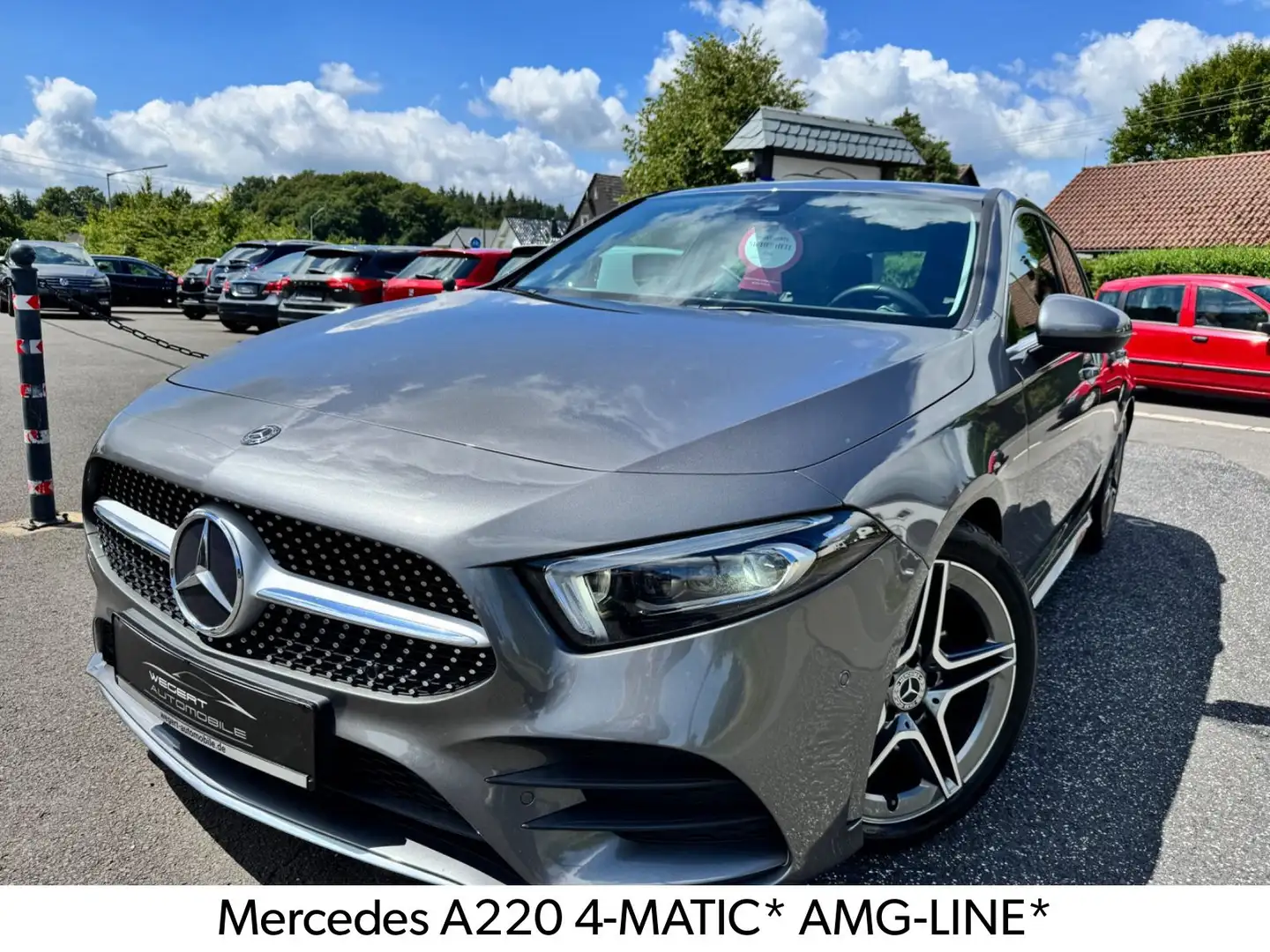 Mercedes-Benz A 220 4Matic* AMG LINE* MULTIBEAM* WIDESCREEN* Gris - 1