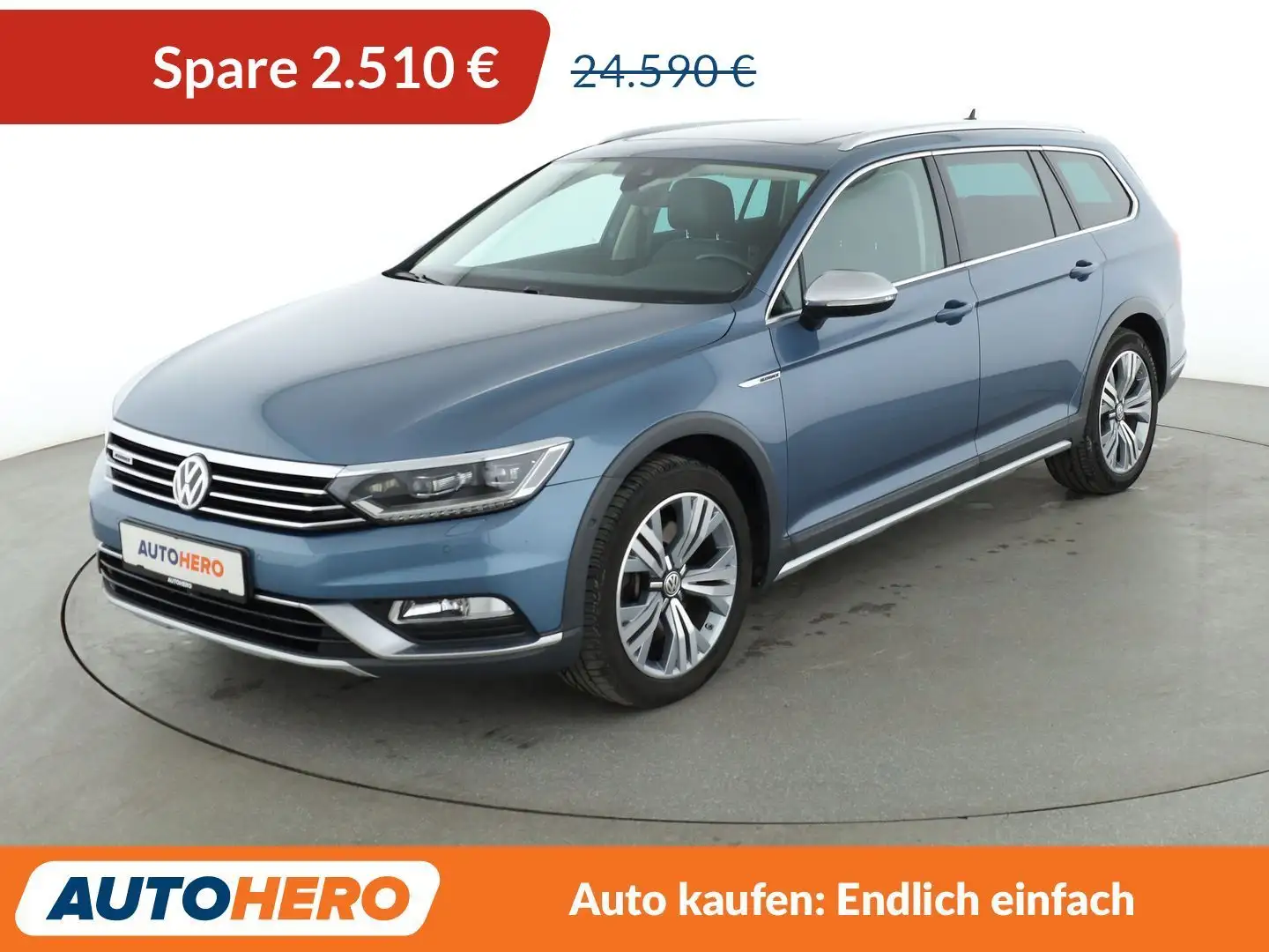 Volkswagen Passat Alltrack 2.0 TDI 4Motion BMT Aut.*NAVI*LED*ACC*360°CAM* Blau - 1