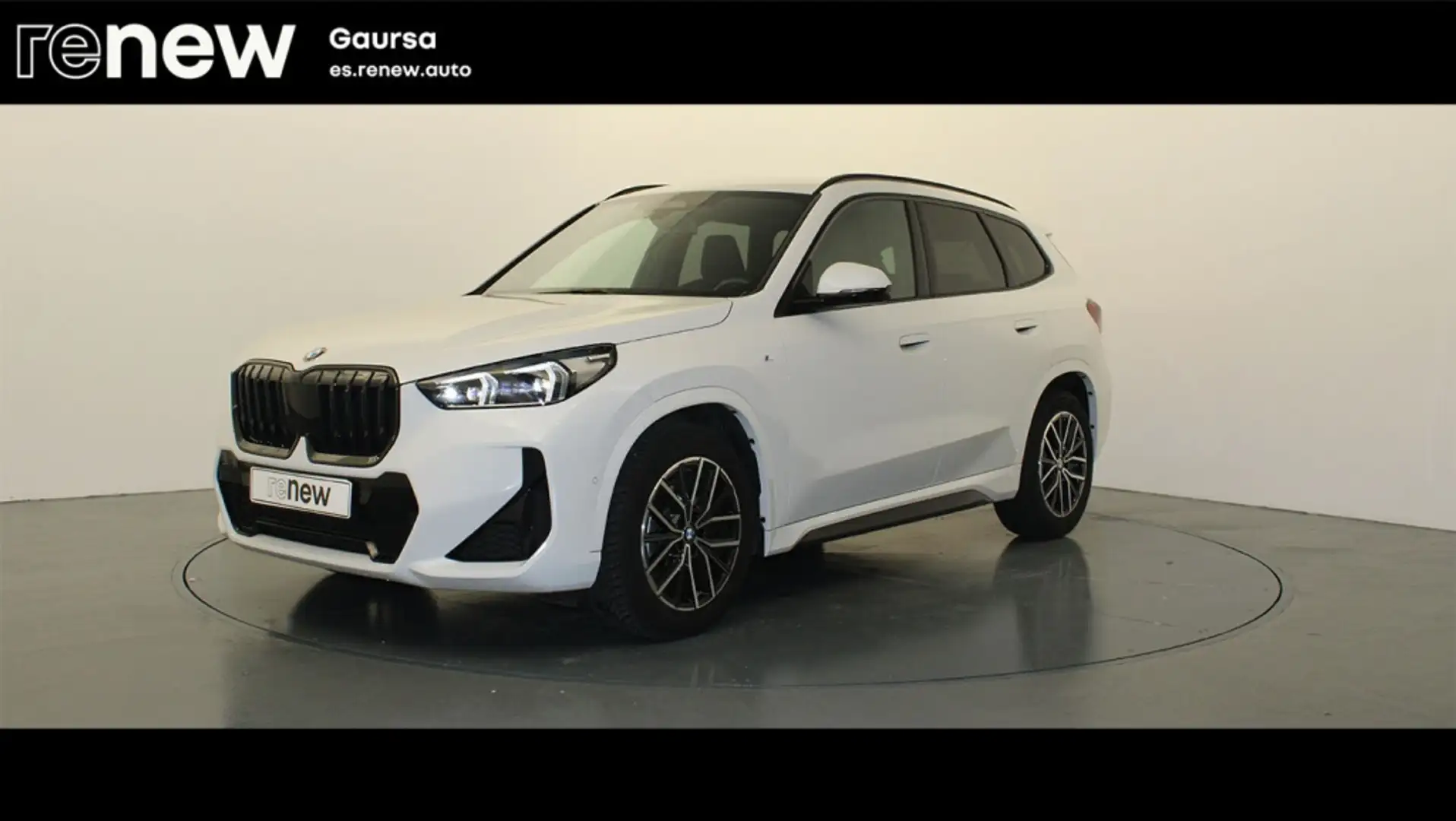 BMW X1 sDrive 18dA Blanc - 1