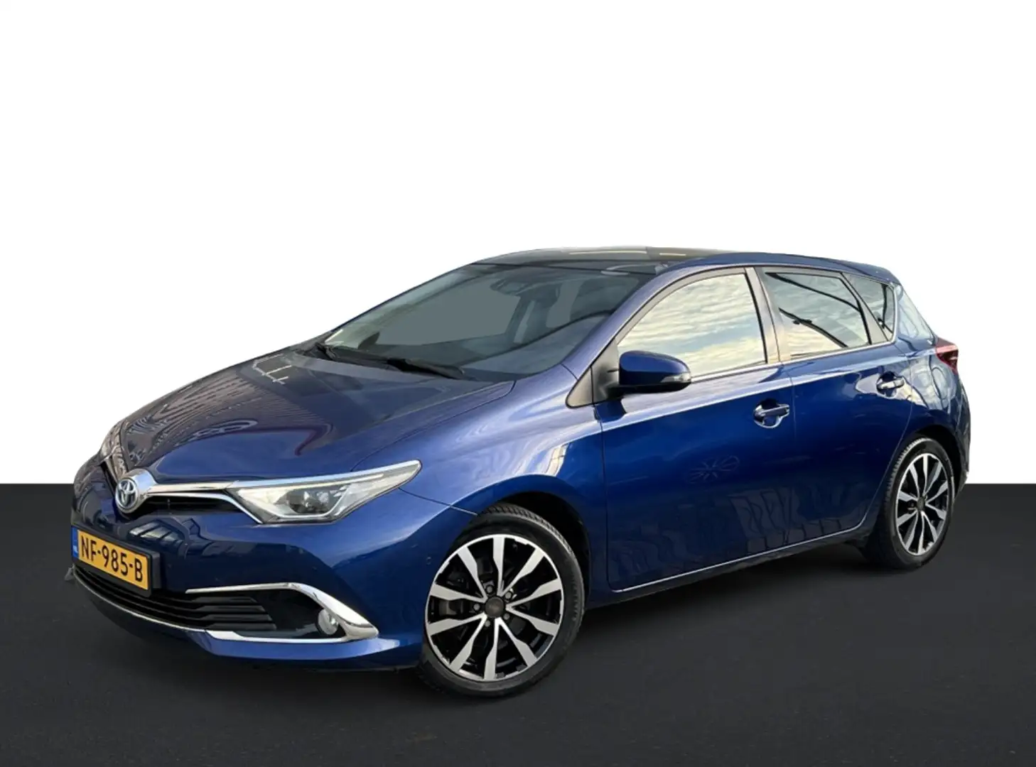 Toyota Auris 1.8 Hybrid Bus. Pro Bleu - 1