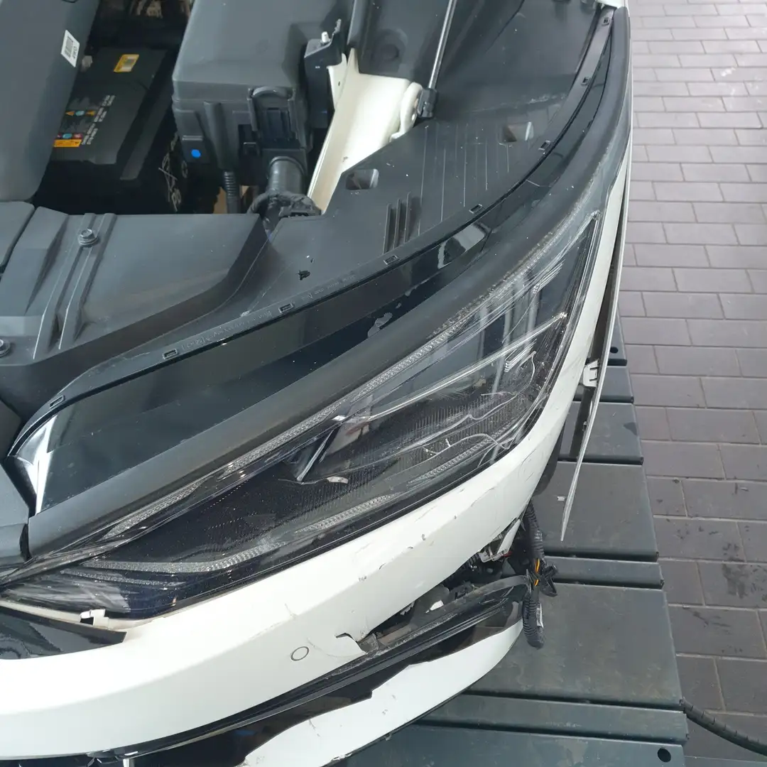 Kia EV6 GT Line 4WD Unfall beschädigt Weiß - 2