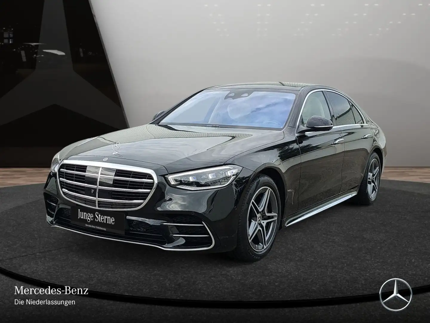 Mercedes-Benz S 600 S 580 e AMG+PANO+DIGITAL-L+BURMESTER3D+FAHRASS+19" Noir - 2
