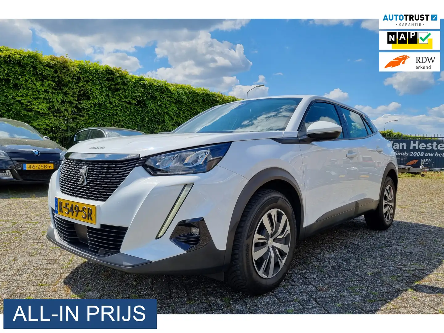 Peugeot 2008 1.2 PureTech Blue Lease Active ✅MOTOR 19.000KM ✅MO Blanco - 1