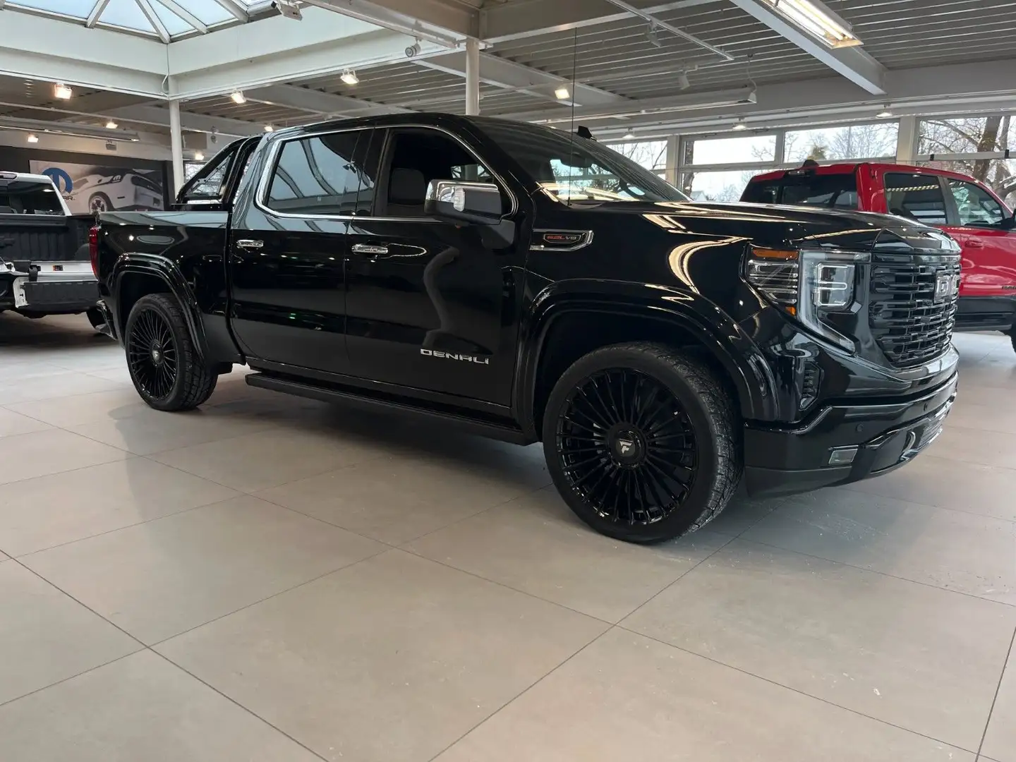 GMC Sierra 1500 Denali Black 6.2 LPG*HeadUp*360° Schwarz - 2