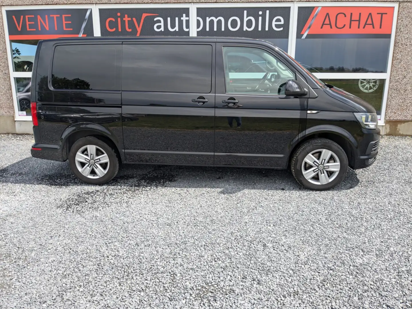 Volkswagen T6 Multivan 2.0 TDI 4MOTION DSG 7 PLACES GPS BLUETOOTH TOIT OU Zwart - 2