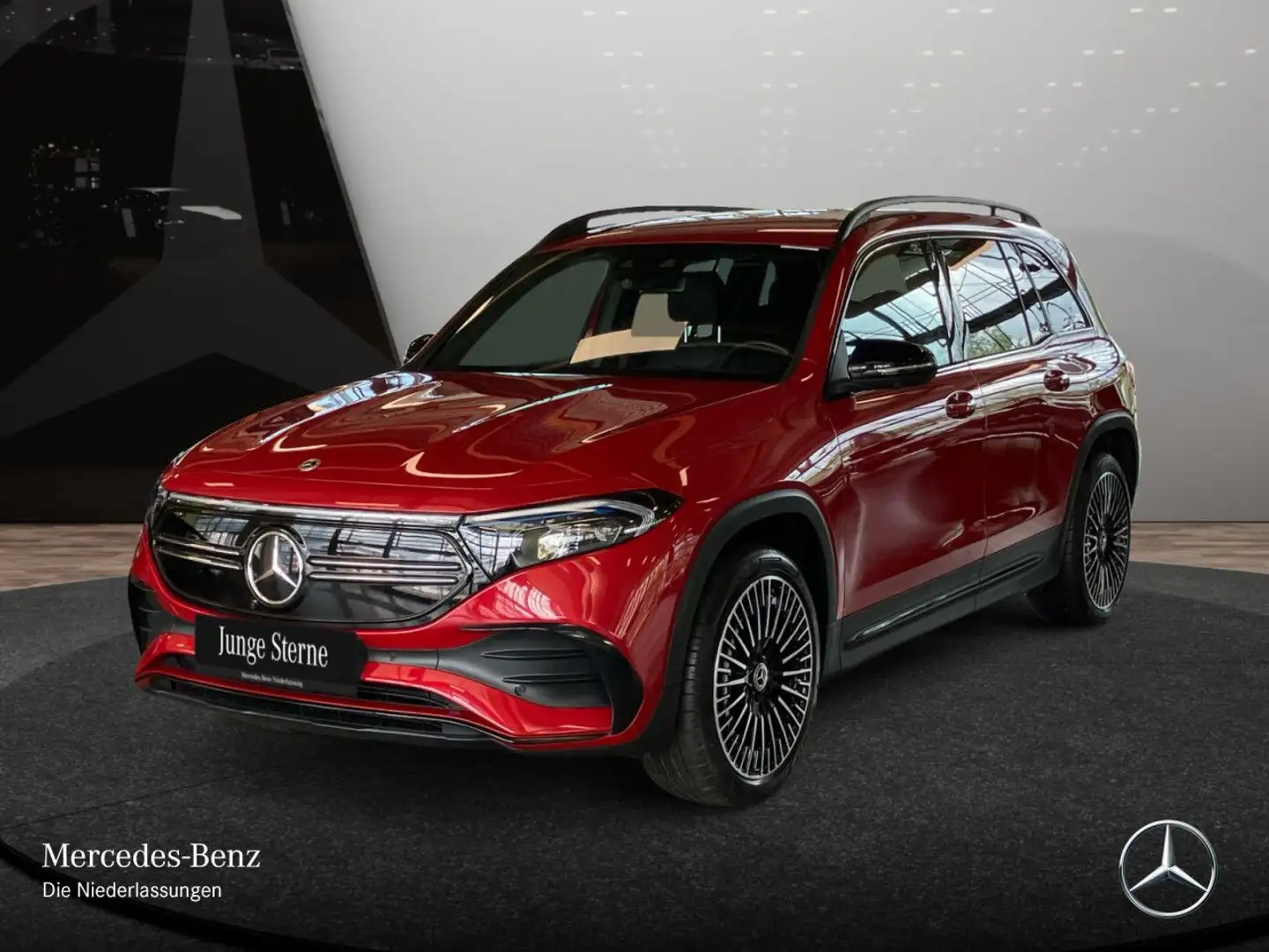 Mercedes-Benz EQB 300 4M AMG+NIGHT+20"+PLUS-PAKET+360+EDW Roşu - 2