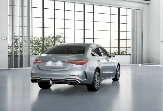 Mercedes-Benz C 220 d 4MATIC Totw LED PTS Cam Distr Navi AHK Ansicht 14