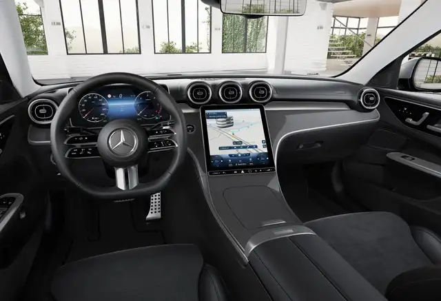 Mercedes-Benz C 220 d 4MATIC Totw LED PTS Cam Distr Navi AHK Ansicht 22