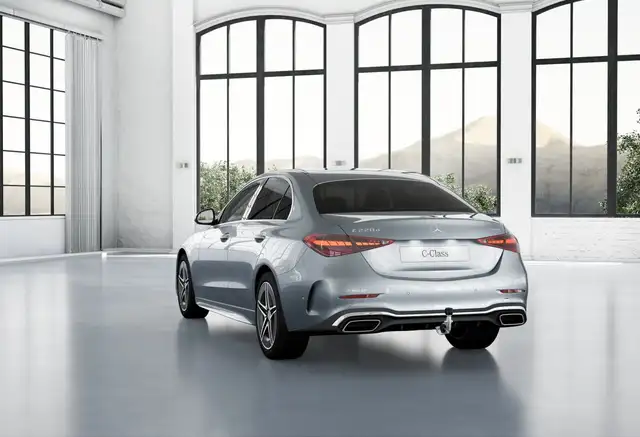 Mercedes-Benz C 220 d 4MATIC Totw LED PTS Cam Distr Navi AHK Ansicht 16