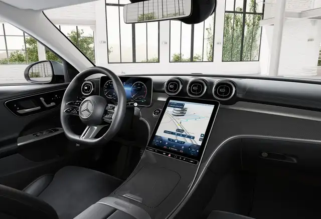 Mercedes-Benz C 220 d 4MATIC Totw LED PTS Cam Distr Navi AHK Ansicht 23