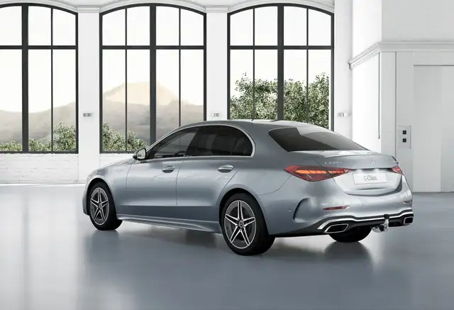 Mercedes-Benz C 220 d 4MATIC Totw LED PTS Cam Distr Navi AHK Ansicht 17