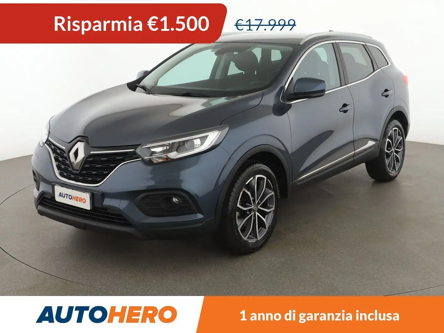 Renault Kadjar 1.5 Blue dCi Sport Edition  115 CV Grigio - 1