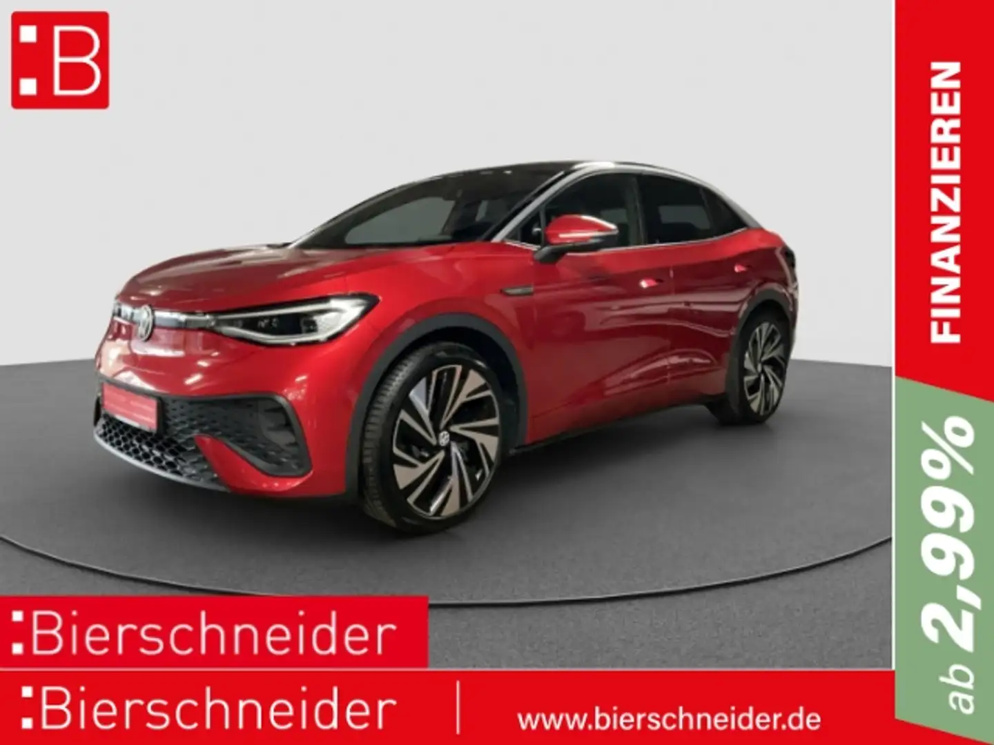 Volkswagen ID.5 Pro Perf 21 AHK MATRIX WÄPU 360 Rot - 1