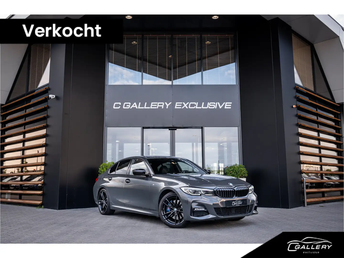 BMW 330 3-serie 330i M-Sport Panorama | H/K | ACC | HUD | Grijs - 1
