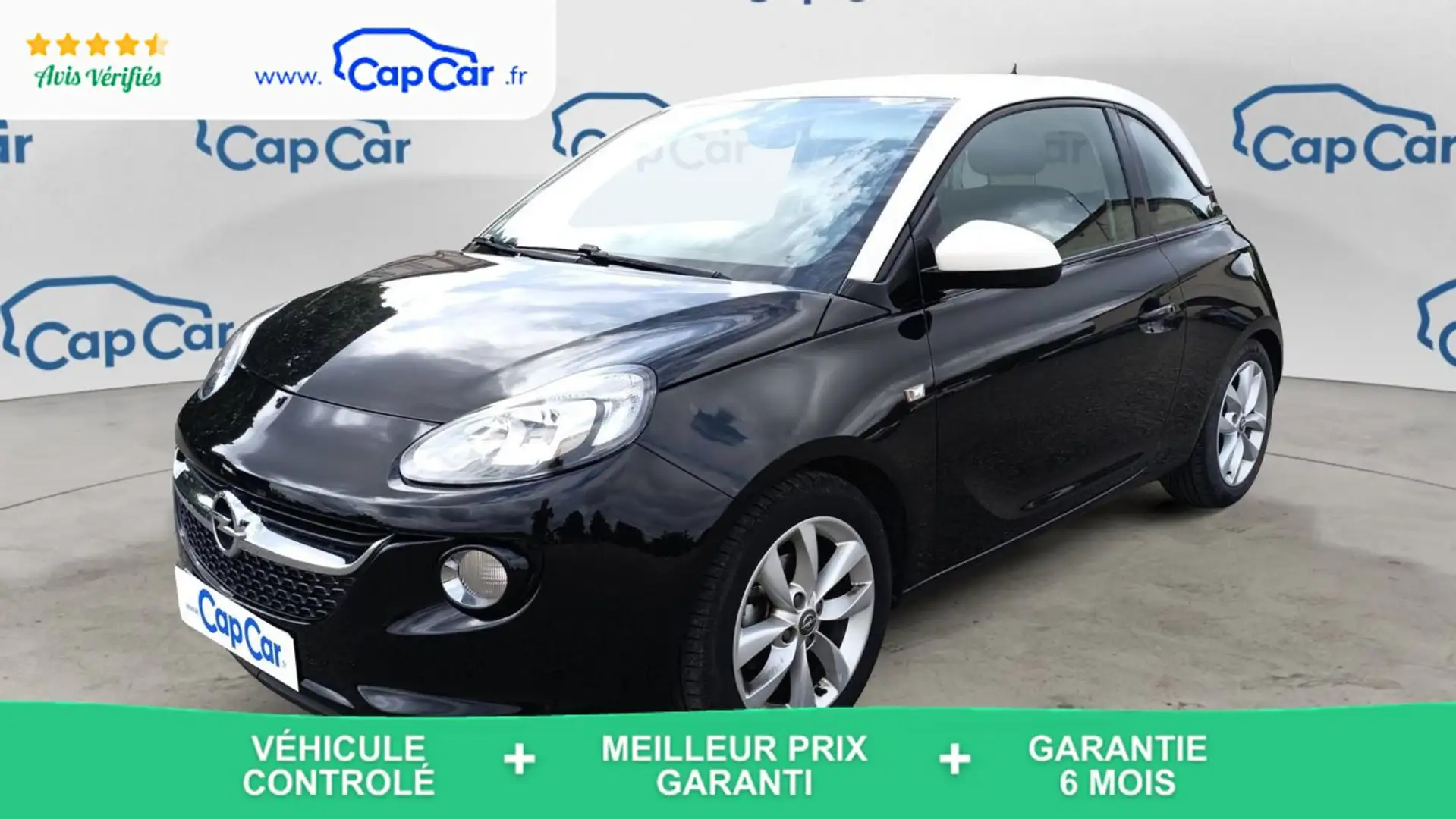 Opel Adam 1.2 70 Unlimited Noir - 1