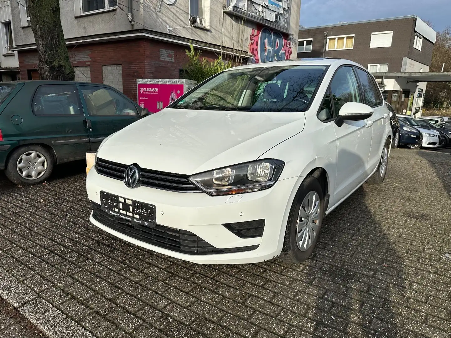 Volkswagen Golf Sportsvan 1.6 TDI Comfortline Panorama Dach Blanc - 1
