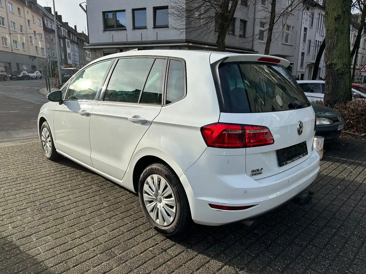 Volkswagen Golf Sportsvan 1.6 TDI Comfortline Panorama Dach Blanc - 2