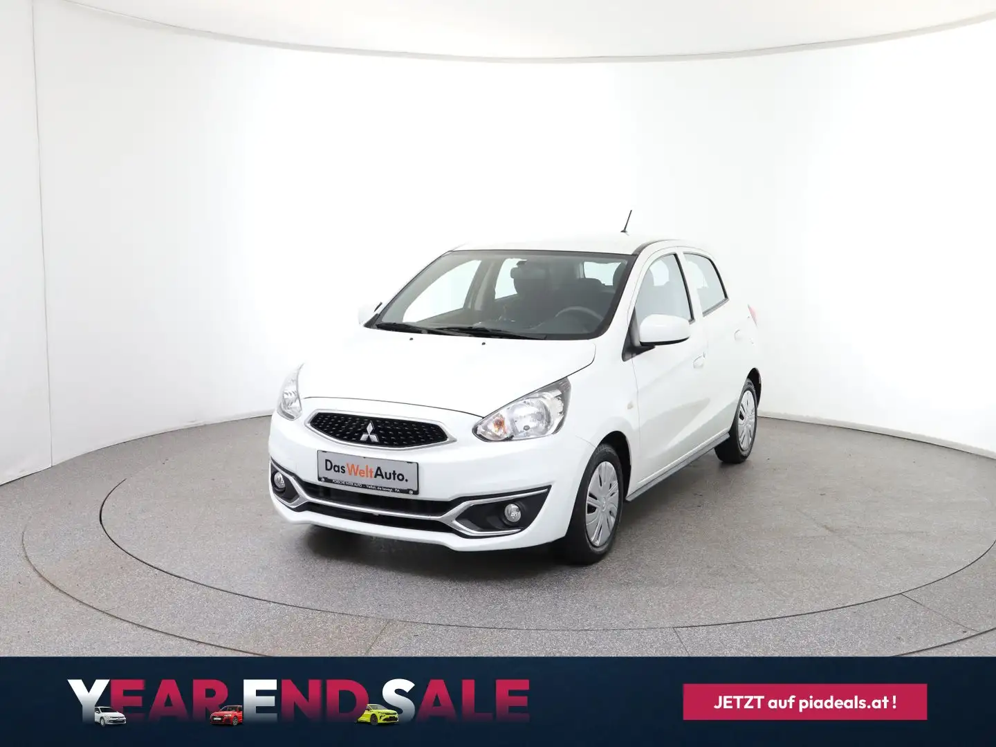 Mitsubishi Space Star 1,0 MIVEC Inform AS&G Weiß - 1