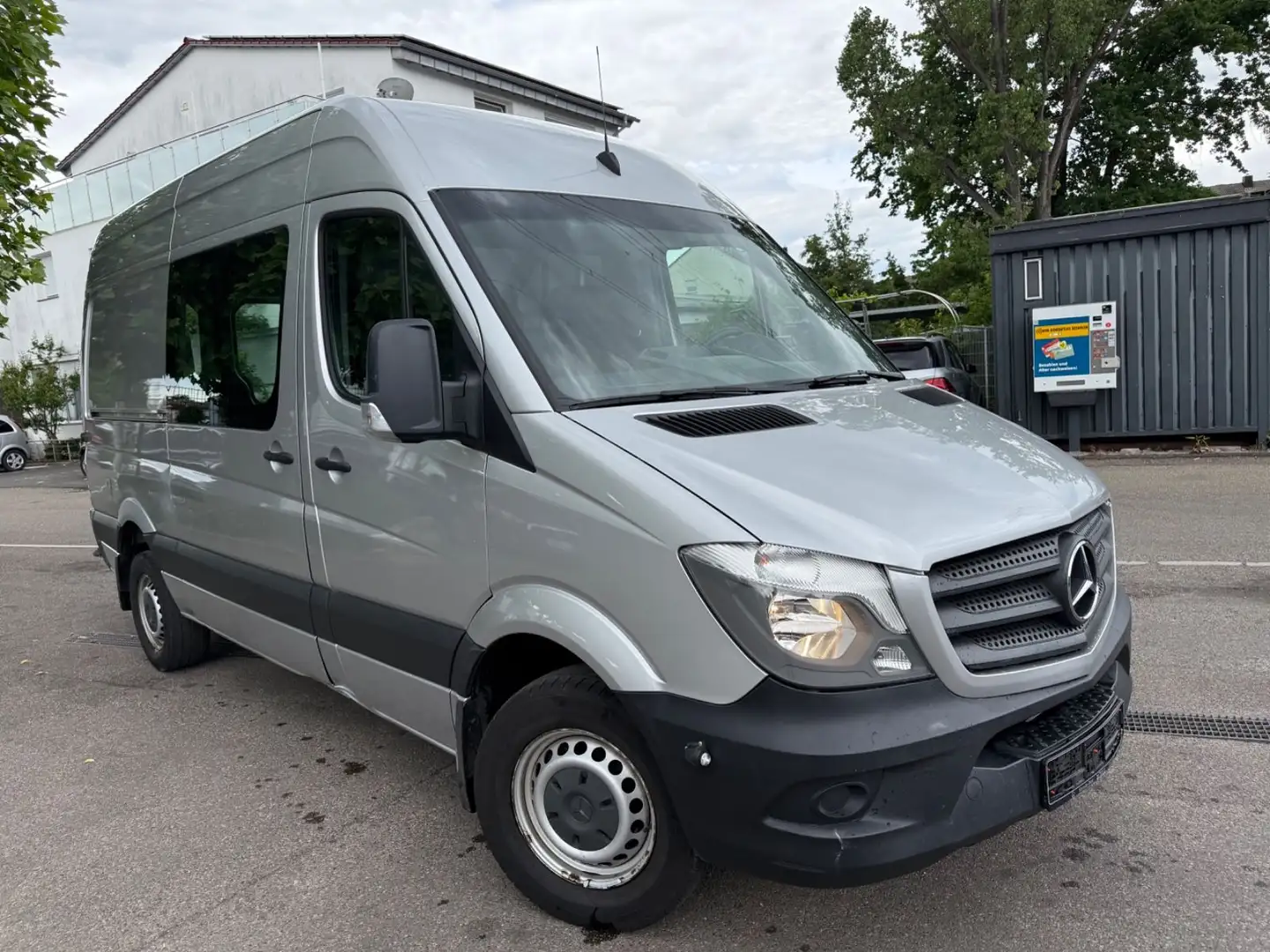 Mercedes-Benz Sprinter II Kasten 316 CDI-Klima-Navi-Kamera-AHK Argent - 1