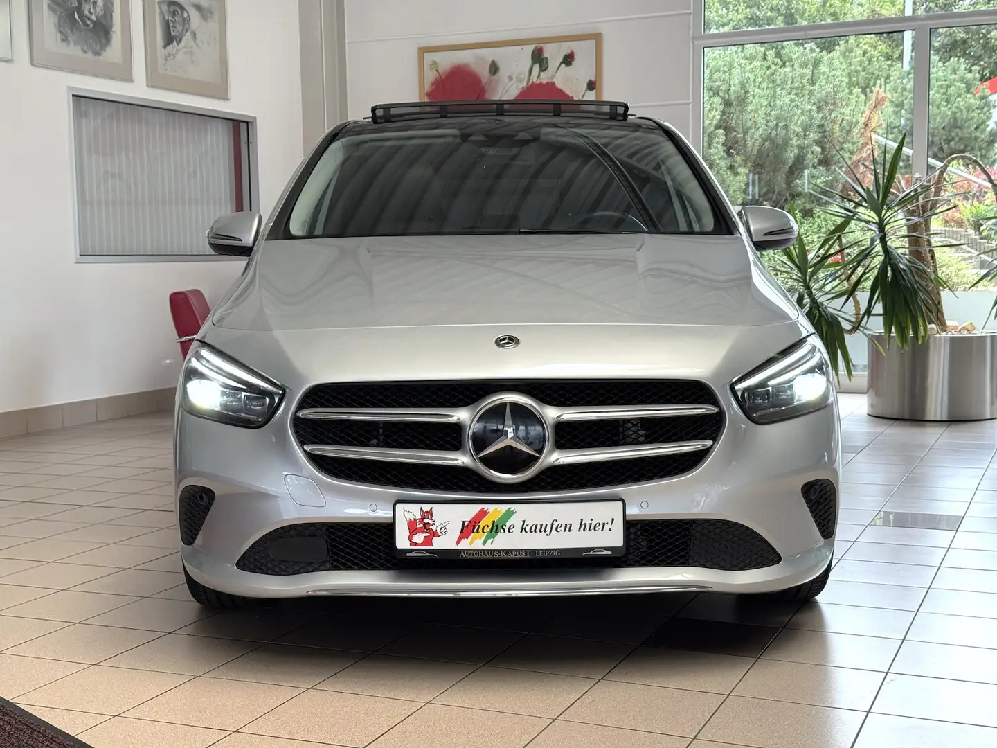 Mercedes-Benz B 200 Aut. /Multibeam/Pano/Spur/ACC/Ampel Argent - 2