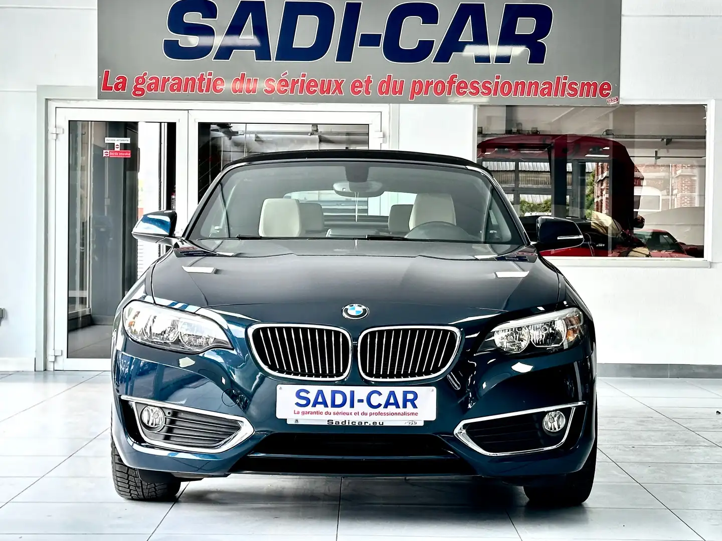 BMW 218 Cabriolet 218i 136cv - LUXURY LINE Blau - 2
