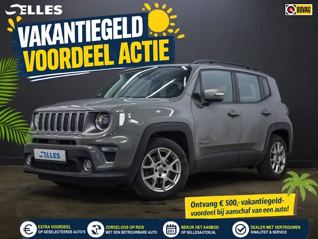 Jeep Renegade 1.3T DDCT Limited | Achteruitrijcamera | Stuur en