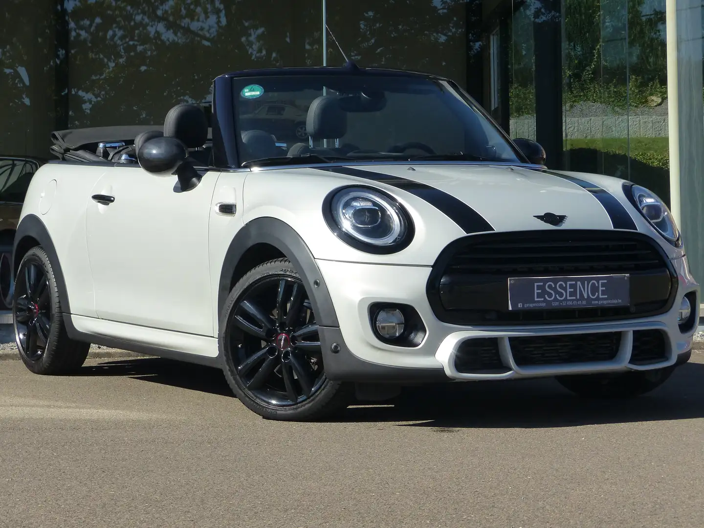 MINI Cooper Cabrio Mini Cabriolet 1.5 Cooper JCW John Cooper Works Gris - 1