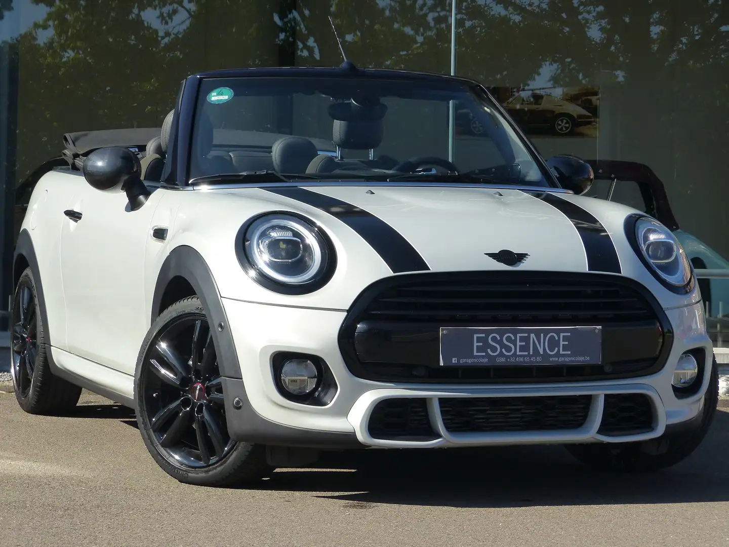 MINI Cooper Cabrio Mini Cabriolet 1.5 Cooper JCW John Cooper Works Gris - 2