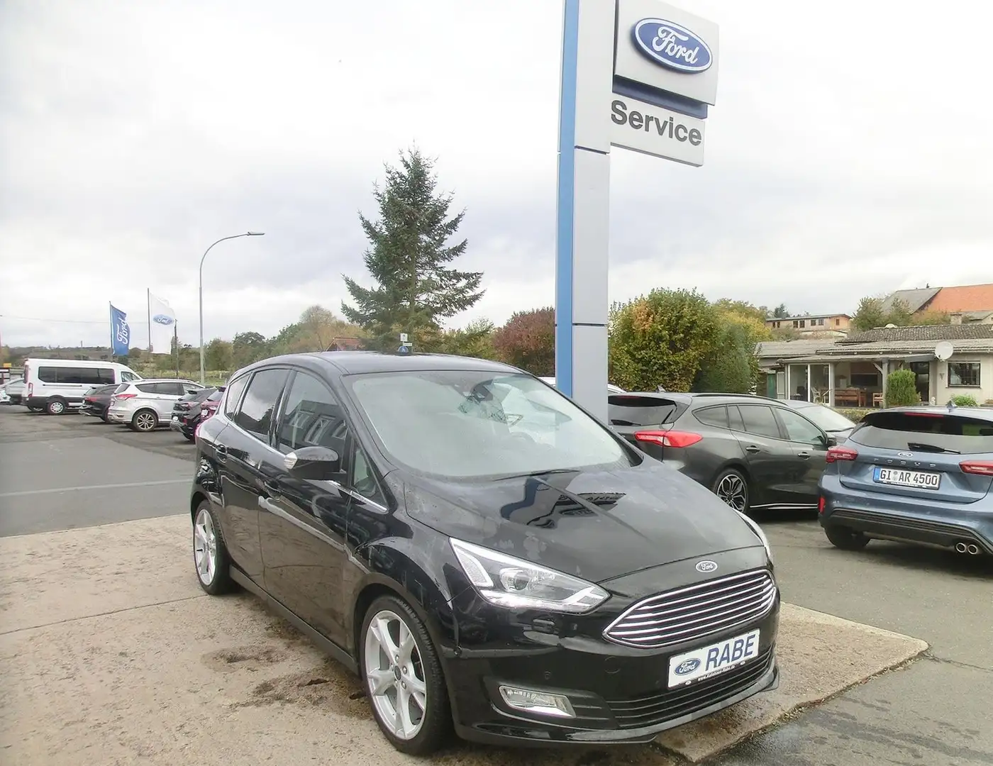 Ford C-Max 1,5EB Titanium/2Hd/Scheckhft/Xen/Navi/Cam Schwarz - 1