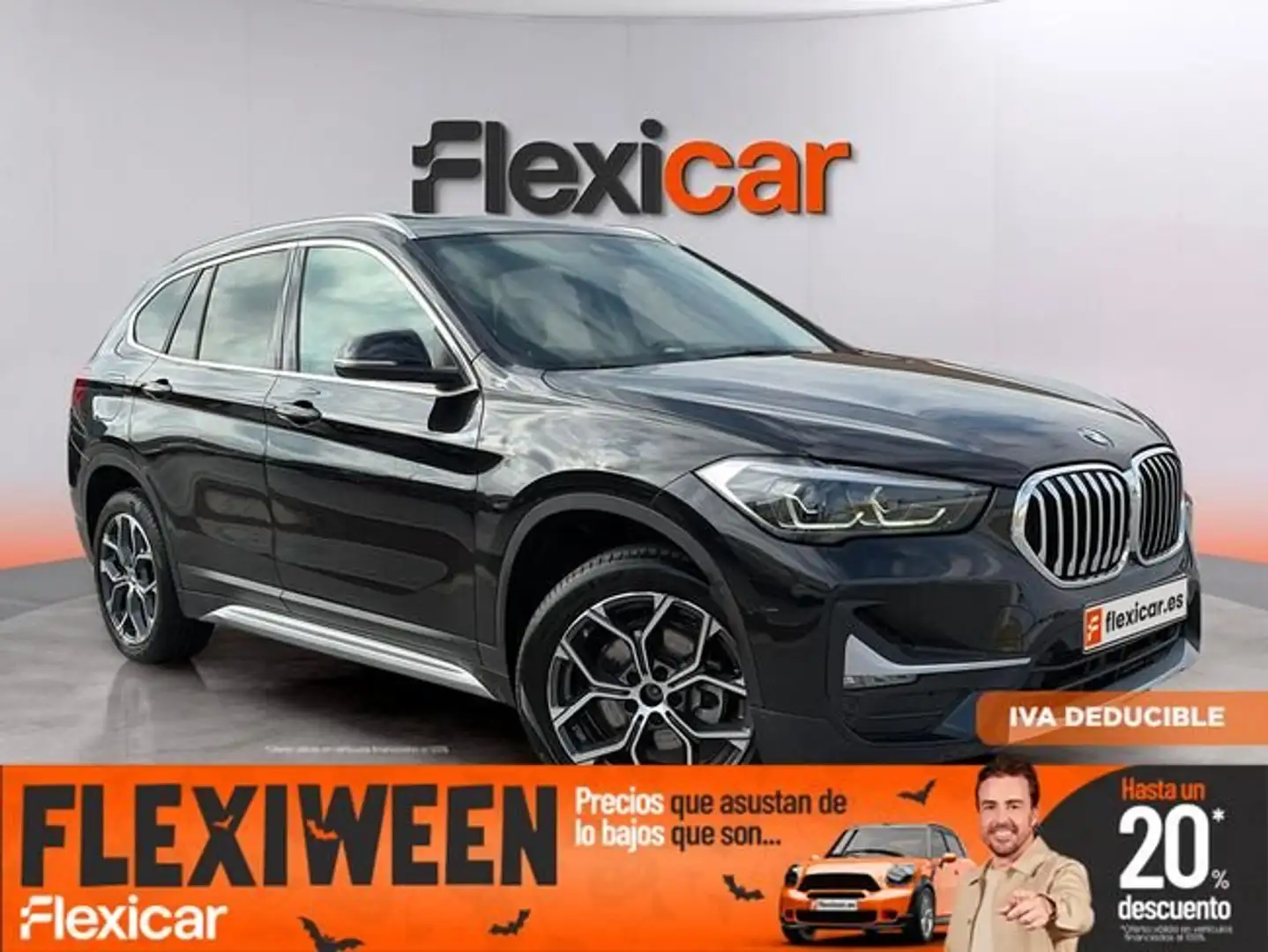 BMW X1 sDrive 18dA Negro - 1
