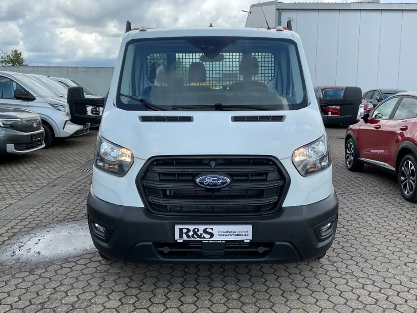Ford Transit Pritsche Einzelkabine 350 L3 AHK+Klima+Te Weiß - 2