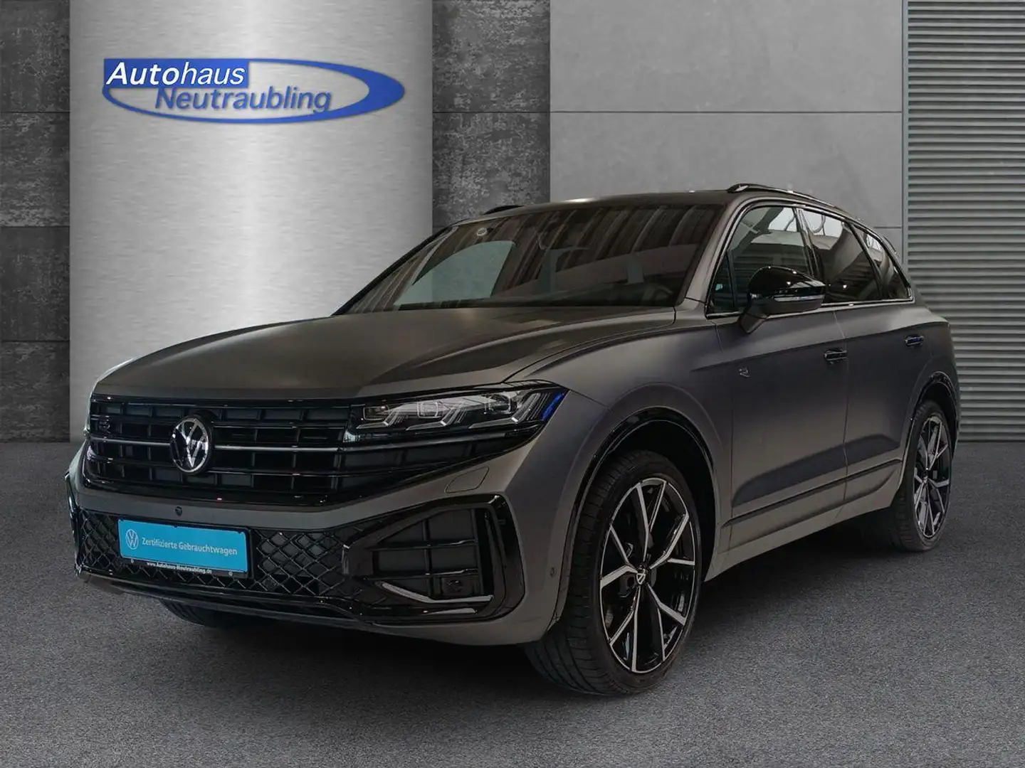 Volkswagen Touareg 3.0 TDI "R-LINE" 286 PS +SONDERLACKIERUNG+LEDER+AH Grau - 2