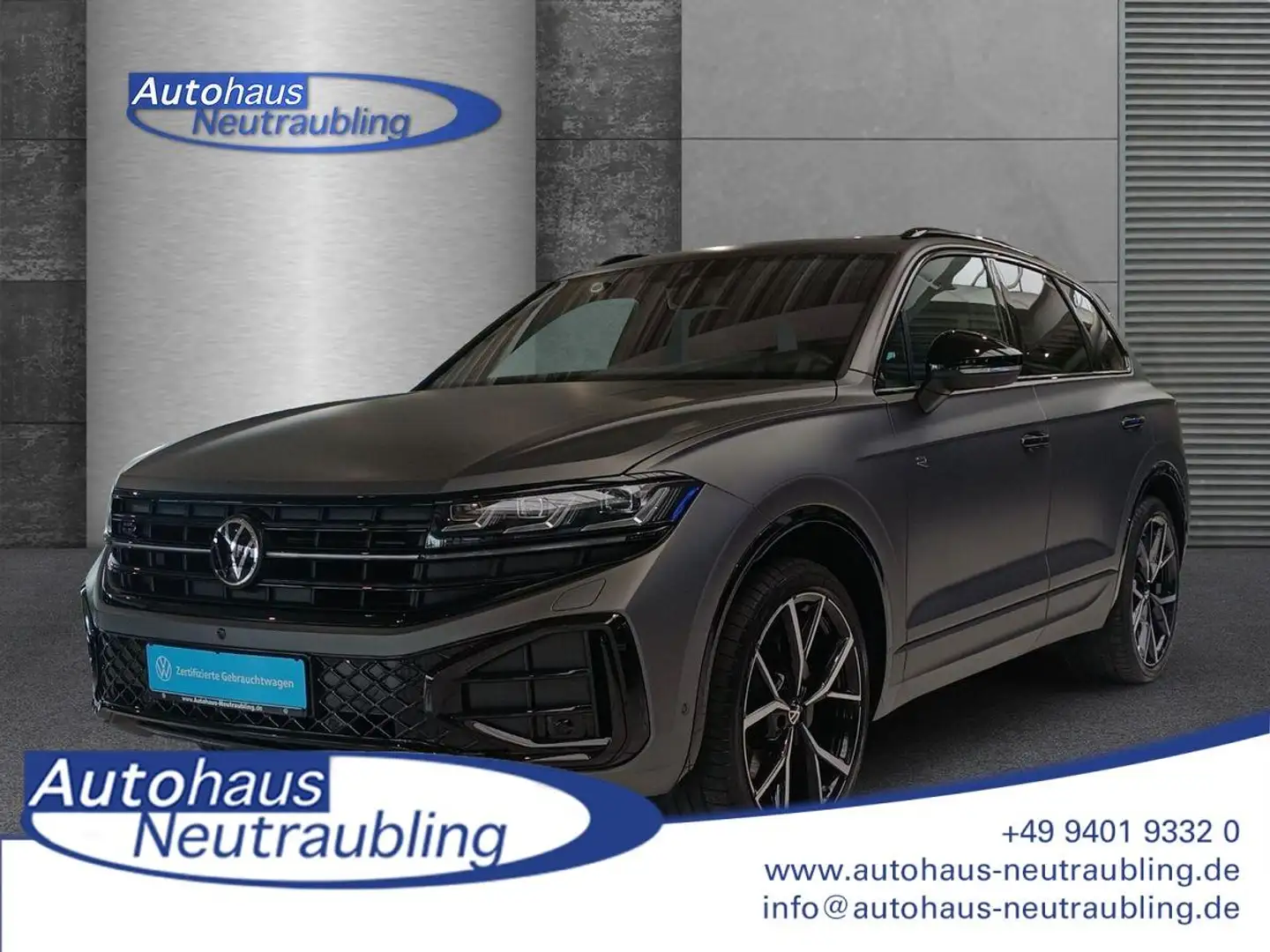 Volkswagen Touareg 3.0 TDI "R-LINE" 286 PS +SONDERLACKIERUNG+LEDER+AH Grau - 1