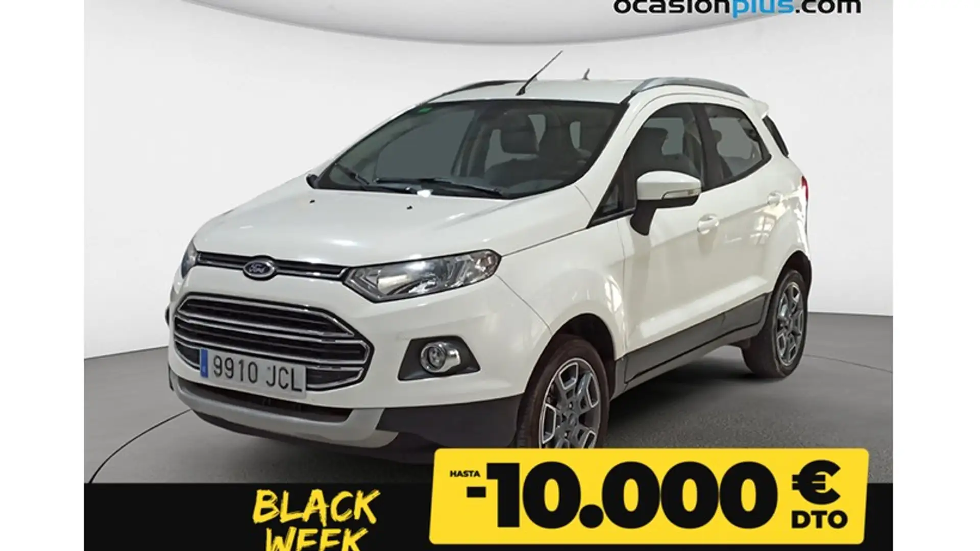 Ford EcoSport 1.50TDCi Titanium 90 Weiß - 1
