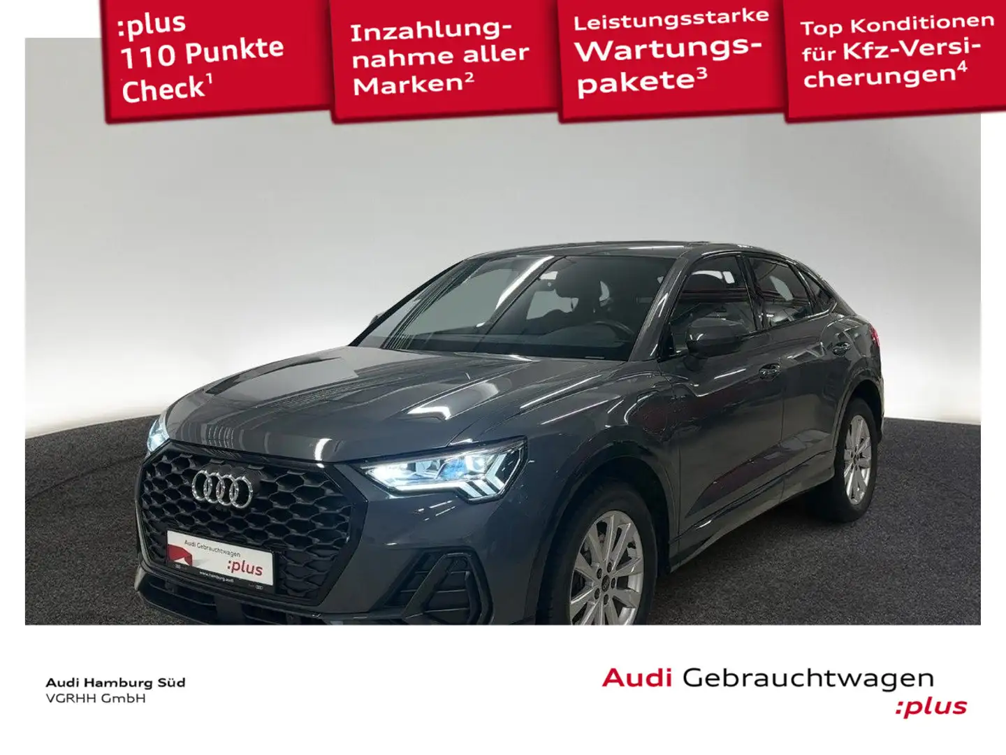 Audi Q3 45 TFSI e S tronic NAVI/ACC/LED Grau - 1