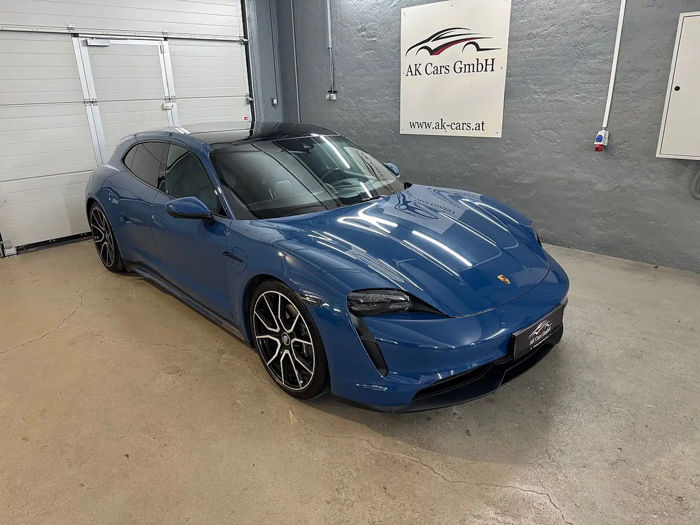 Porsche Taycan Sport Turismo*MwSt.Ausweisbar*Mega Voll* Blau - 1
