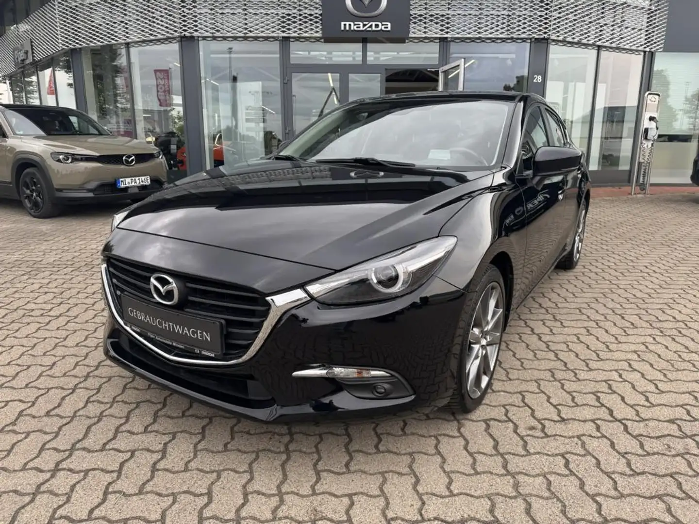 Mazda 3 SKYACTIV-G 120 SIGNATURE LED PDC SHZ LHZ Noir - 2