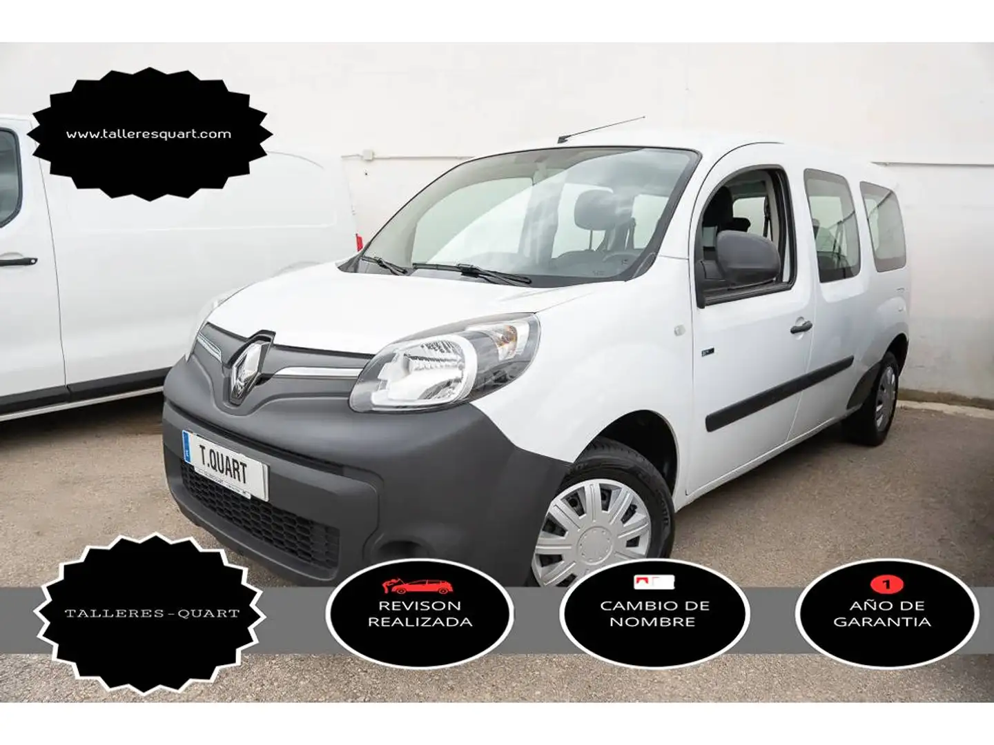 Renault Kangoo Z.E. Maxi 5pl. Blanco - 1