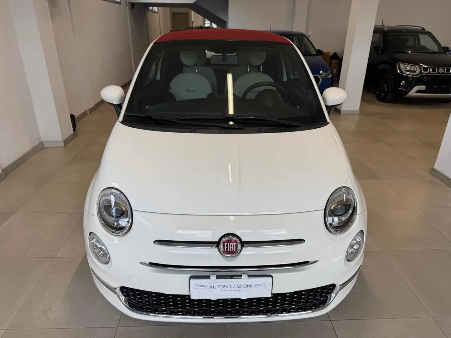 Fiat 500 C 1.0 Hybrid Dolcevita Blanc - 2