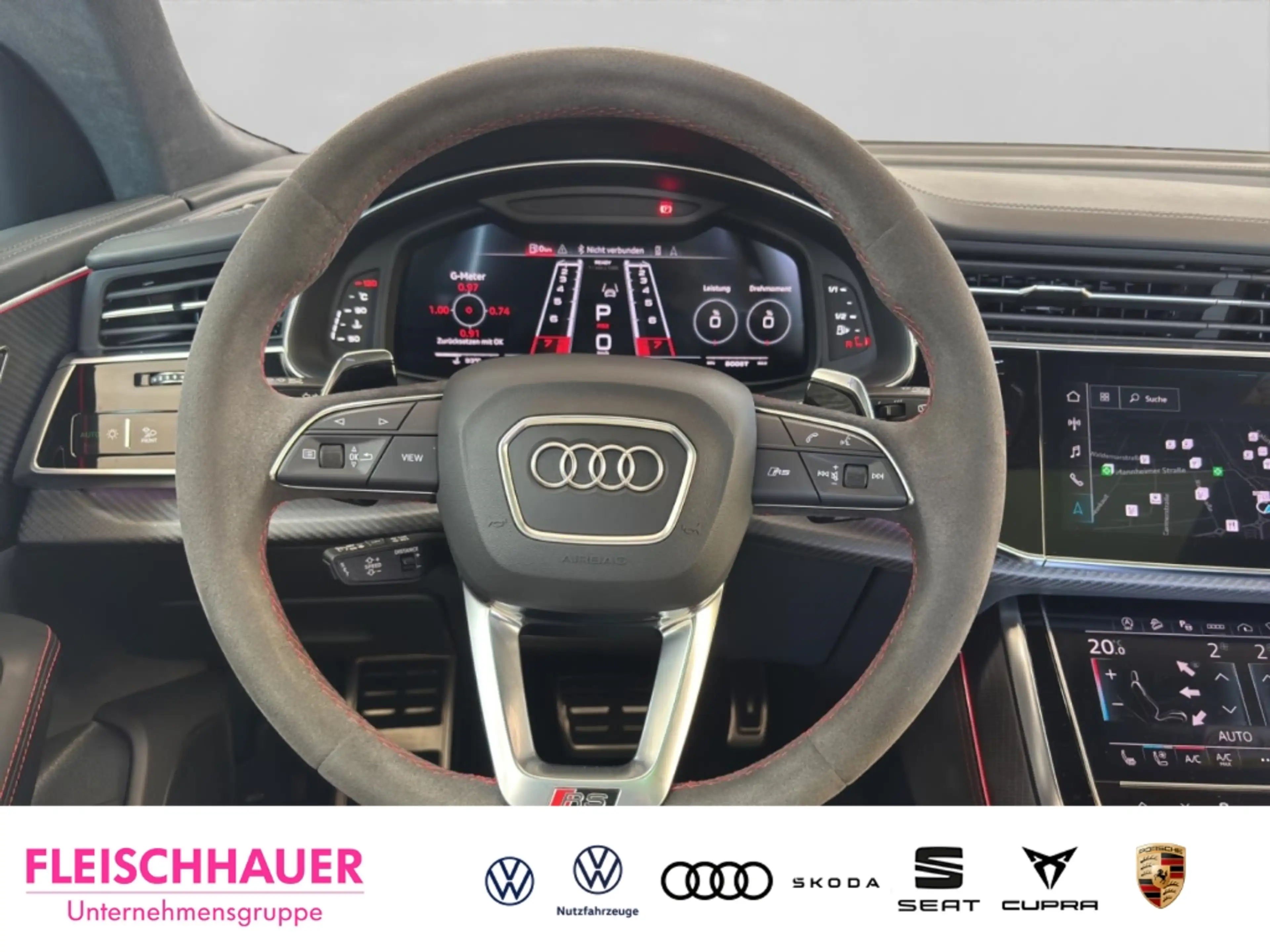 Audi RS Q8 4.0 TFSI AHK Carbon Matrix-LED Panorama B&O — photo 11