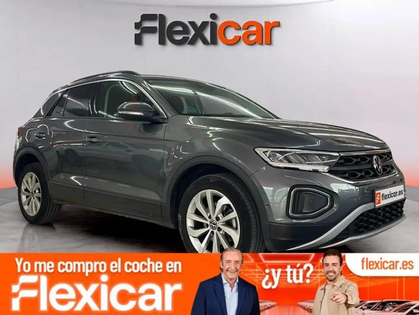 Volkswagen T-Roc 1.0 TSI Life 81kW Gris - 1