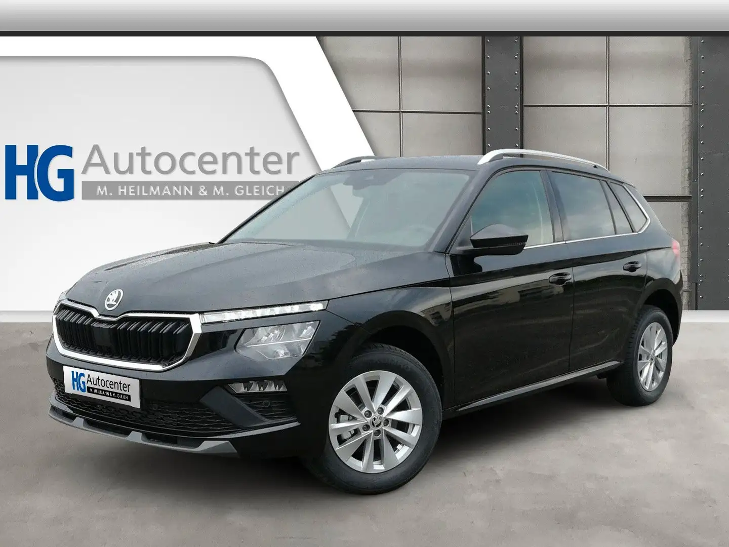 Skoda Kamiq 1.0TSI Selection Kessy LED Kamera AHK Nero - 1