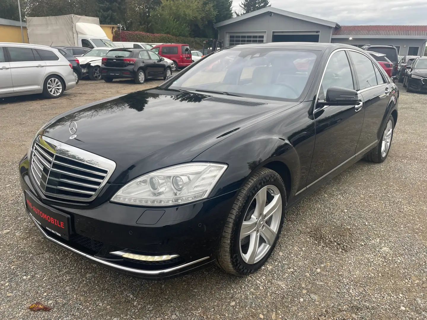 Mercedes-Benz S 350 d 4 Matic Long Leder Navi Kamera Standheizung Fekete - 1