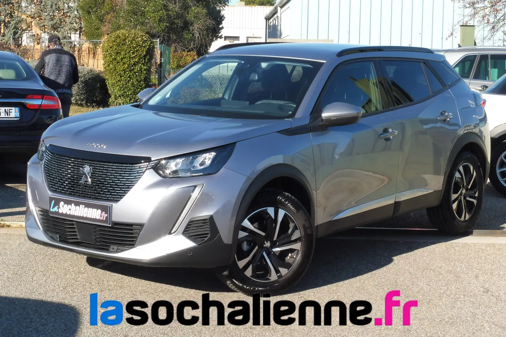 Peugeot 2008 BlueHDi 130 S\u0026amp;S EAT8 Allure Gris - 1