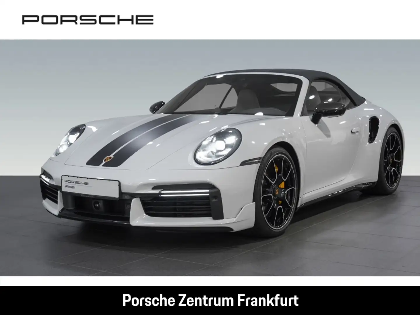 Porsche 992 911 Turbo S Cabriolet Burmester LiftsystemVA Weiß - 1